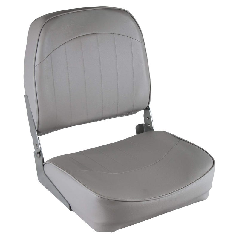 Wise 8WD734PLS-717 Standard Low Back Boat Seat, Grey - Image 1